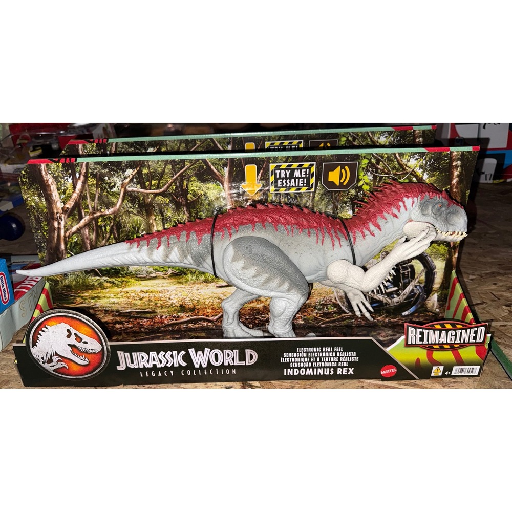 NEW 2025 Jurassic World Electronic Real Feel Indominus Rex Reimagined
